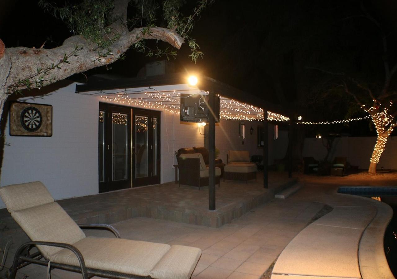 Tempe Escape With Heated Pool, Billiards & Firepit Fun Βίλα Εξωτερικό φωτογραφία